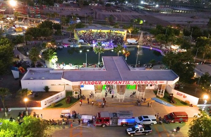 Entrada gratuita al Parque Infantil de Navojoa durante las fiestas decembrinas