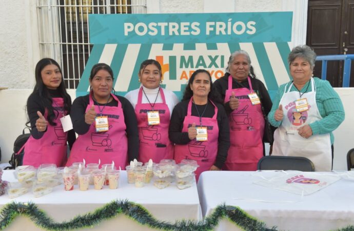 Apoya Toño Astiazarán a emprendedoras con el programa Maxi Apoyo