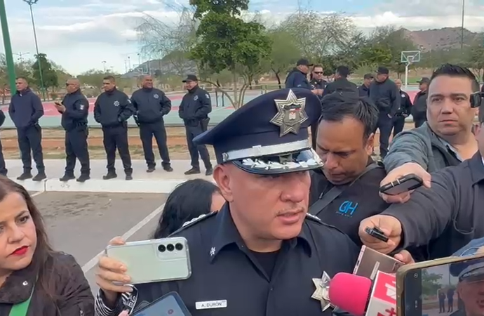 El comisario de Seguridad Pública Jesús Alonso Durón dijo que la violencia en Hermosillo se atiende con operativos constantes