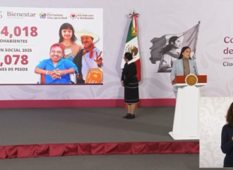 Sheinbaum impulsa pensión para personas con discapacidad, beneficiará a 1.6 millones en 2025