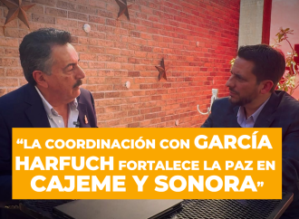 Cajeme en el radar nacional: Lamarque analiza seguridad, inversión y su futuro político