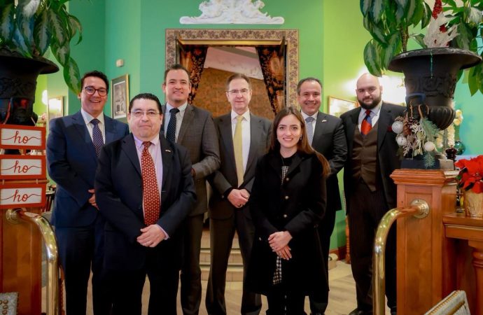 Impulsa Toño Astiazarán agenda binacional con Embajador de México y organizaciones en Washington para acercar oportunidades a Hermosillo