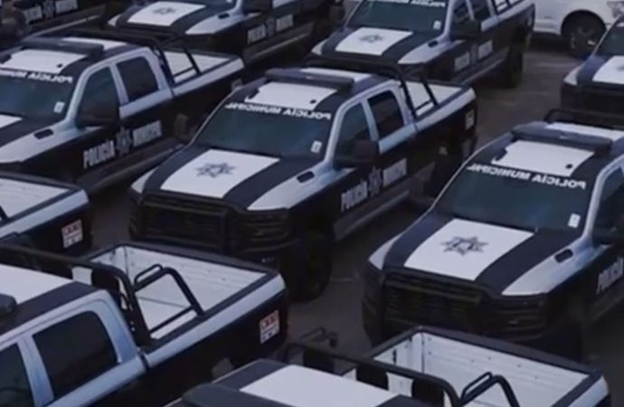 Entregan patrullas a 21 municipios para reforzar la seguridad en Sonora