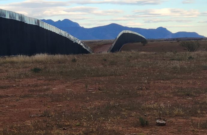 En riesgo de extinción en especies de coexisten en límites de muro fronterizo