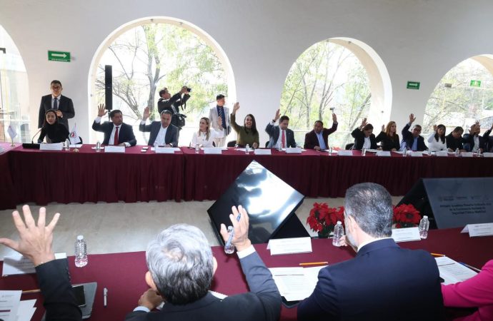 Lamarque y Astiazarán participan en reunión nacional con García Harfuch