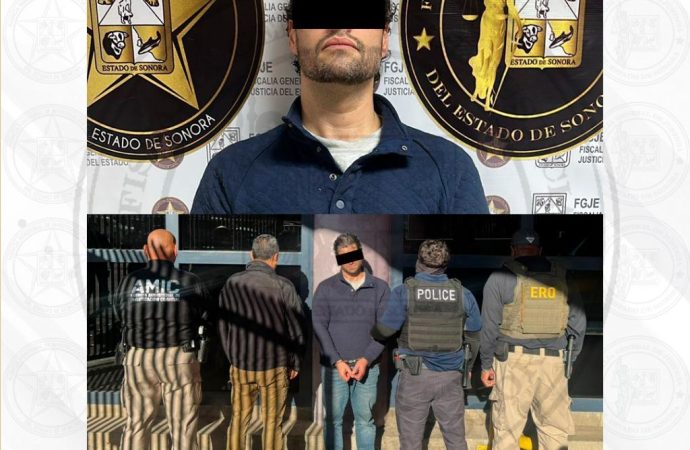 AMIC asegura en Nogales a hombre buscado en Jalisco por fraude tras ser deportado de EE.UU.