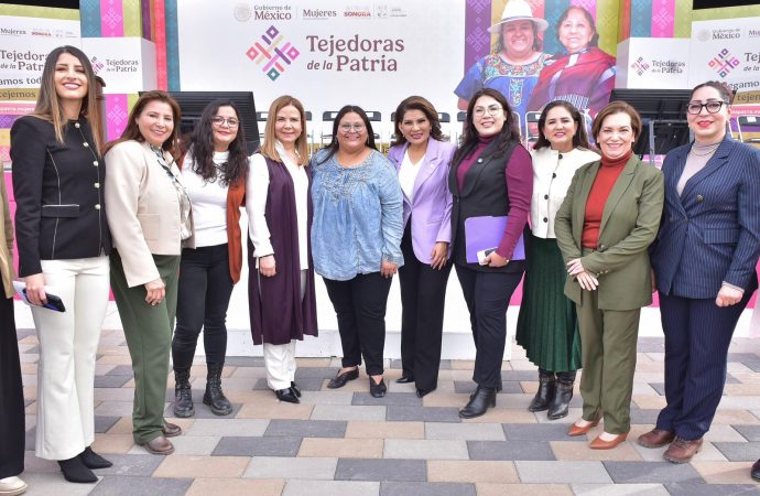 Programa Tejedoras de la Patria empodera a las mujeres: Lorenia Valles