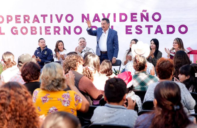 Realizan Operativo Navideño del Gobierno del Estado en Cajeme