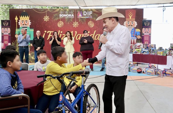 Durazo reafirma su compromiso con la niñez vulnerable y anuncia becas y mejoras a internados del DIF Sonora