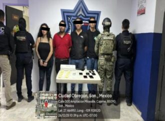 Detienen Policía Municipal y Marina a cuatro personas por homicidio en la colonia Maximiliano R. López