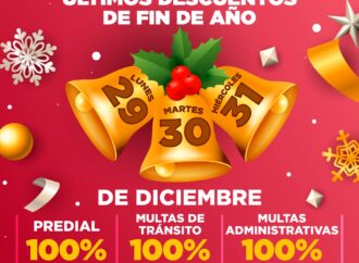 Ayuntamiento de Hermosillo ofrece últimos descuentos de fin de año en predial, multas de tránsito y multas administrativas