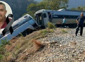 Confirman fallecimiento de sonorense en descarrilamiento del Tren Interoceánico en Oaxaca