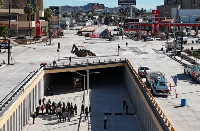Paso a Desnivel Colosio–Solidaridad Alcanza 94% de Avance y Será Inaugurado Antes de lo Previsto