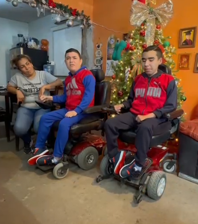 Karmina y sus hijos pasaron una feliz Navidad y Día de Reyes en Sonora