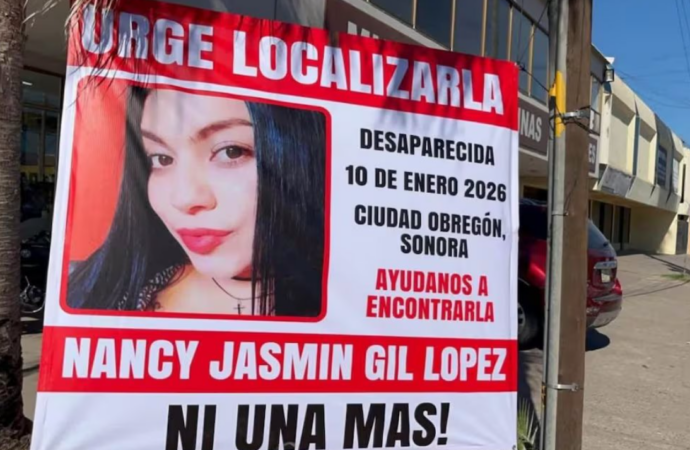 Localizan sin vida a Nancy Jazmín, joven desaparecida en Cajeme