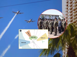 Fuerza Aérea Mexicana intensifica preparativos en Sonora con maniobras aéreas