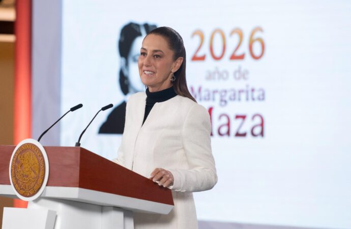 Sheinbaum destaca arranque de 2026 con fortaleza económica, aumento salarial y récord en turismo