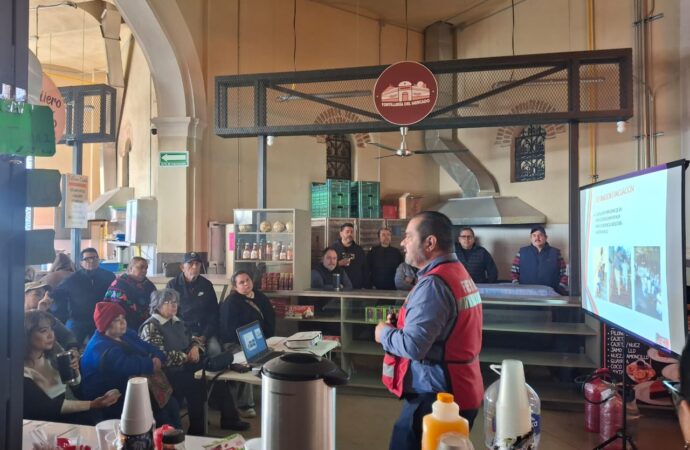 Capacitación preventiva avanza en el Mercado Municipal; no hay cierre por inseguridad