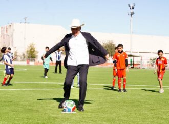 Tras décadas de abandono, Durazo recupera espacios deportivos de Hermosillo