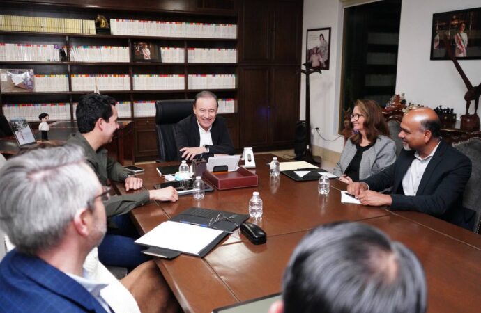 Gobernador Durazo concreta alianza con empresa francesa para creación de primera academia de la industria aeroespacial