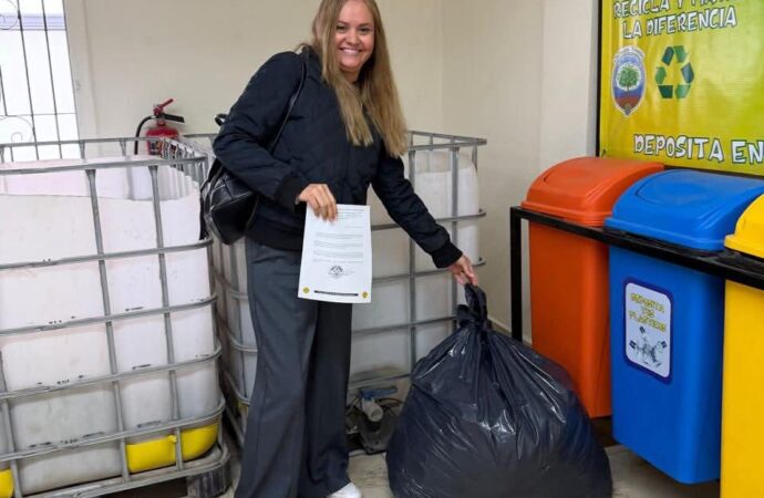 Secretaría de las Mujeres se une a jornada de reciclaje