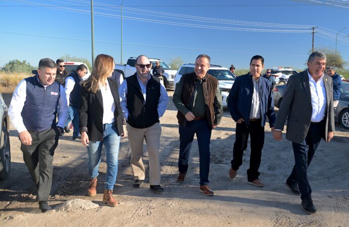 Astiazarán y empresarios impulsan obra clave para la movilidad y productividad del sur de Hermosillo