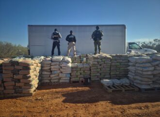 Recuperan material robado de tren en La Colorada.