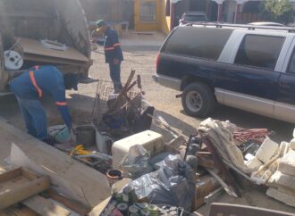 Retira Gobierno de Hermosillo 32 toneladas de cacharros al Norte de la ciudad