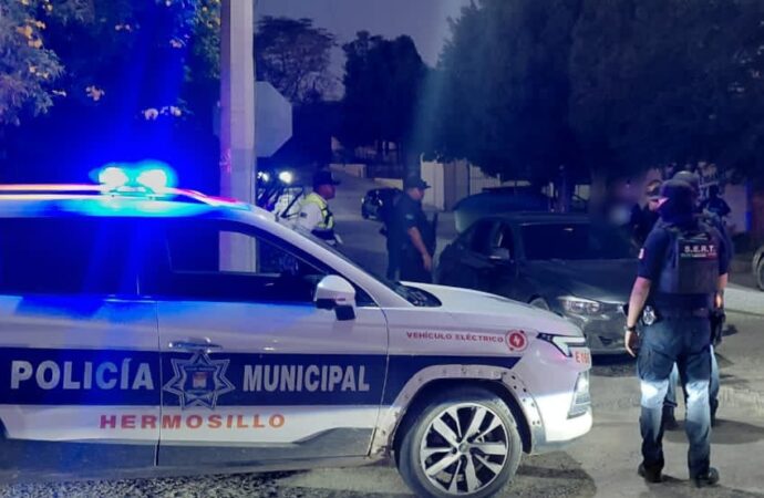 Policía de Hermosillo desarticula célula delictiva y detiene a seis objetivos prioritarios