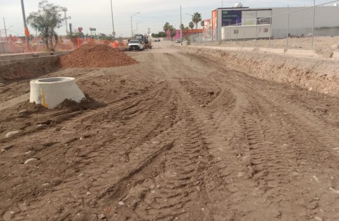 Avanzan al 90% trabajos de rehabilitación del colector del Vado de Río