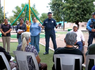 Refuerzan seguridad y participación ciudadana con policía comunitaria en Esperanza
