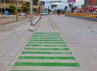 Brinda paso a desnivel Colosio y Solidaridad espacio a ciclistas con 3 mil metros lineales de ciclo carriles