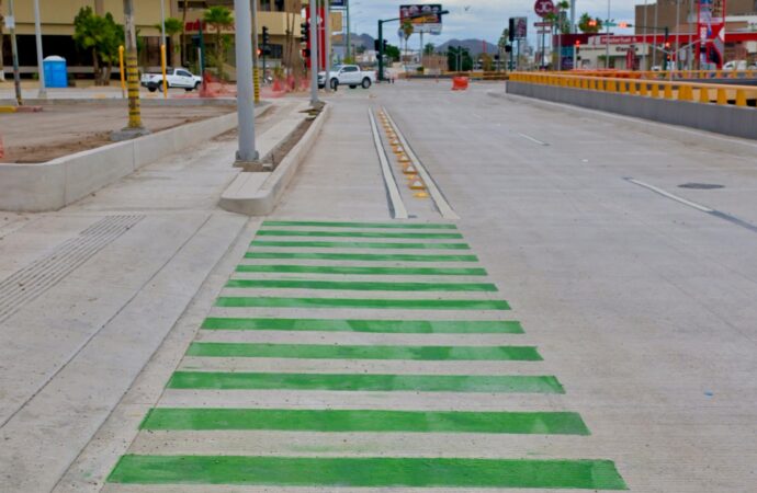 Brinda paso a desnivel Colosio y Solidaridad espacio a ciclistas con 3 mil metros lineales de ciclo carriles