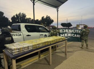 Golpe al narcotráfico en SLRC: Ejército y Mesa estatal decomisan 165 kilos de cocaína