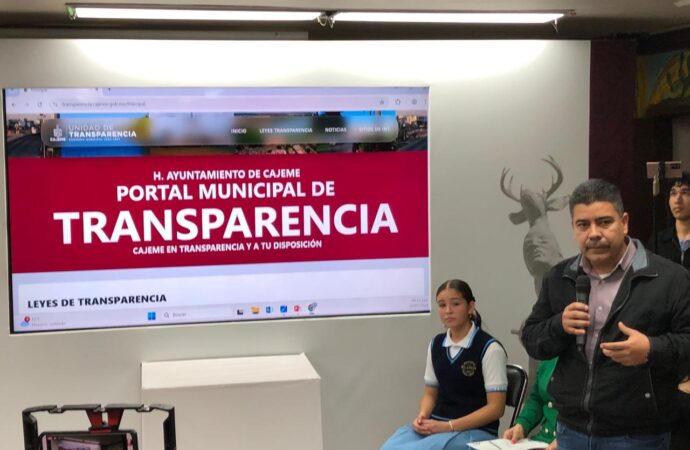 Ayuntamiento de Cajeme presenta nuevo portal de transparencia tras incidentes de seguridad