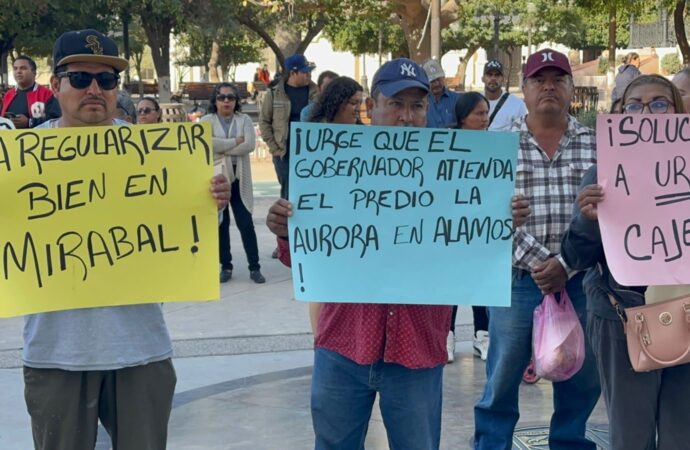 Asentados en predios irregulares amenazan con boicotear el FAOT