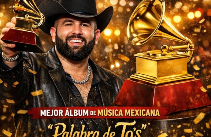 Carín León impone su sonido: gana el Grammy 2026 a Mejor Álbum de Música Mexicana