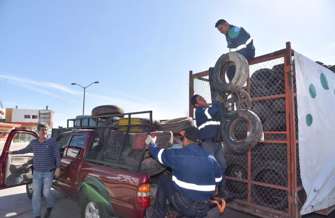 “Llantatón por Nuestra Salud” en Hermosillo: dónde y cuándo llevar tus llantas en desuso