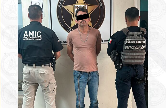 AMIC y PESP detienen a jefe de célula delictiva; “El Peye” cuenta con 10 órdenes de aprehensión vigentes