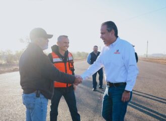 Supervisa Toño Astiazarán avance de la primera etapa del Libramiento Norponiente