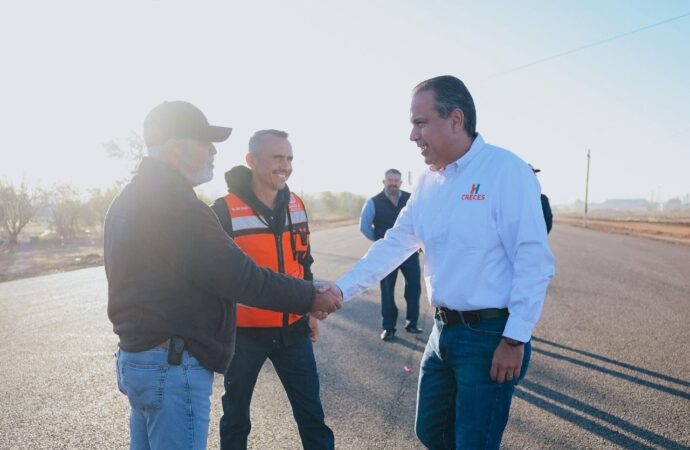 Supervisa Toño Astiazarán avance de la primera etapa del Libramiento Norponiente