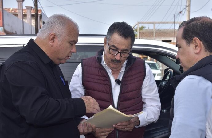 Avanza Javier Lamarque con más obras de rehabilitación en Cajeme