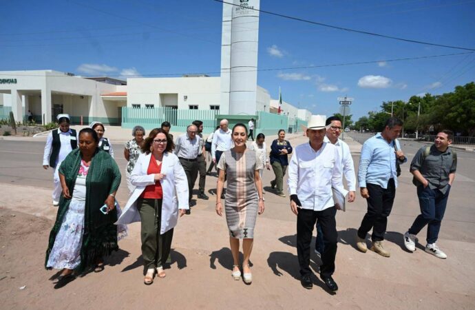 Durazo y Sheinbaum fortalecen red hospitalaria en Sonora con inversión histórica