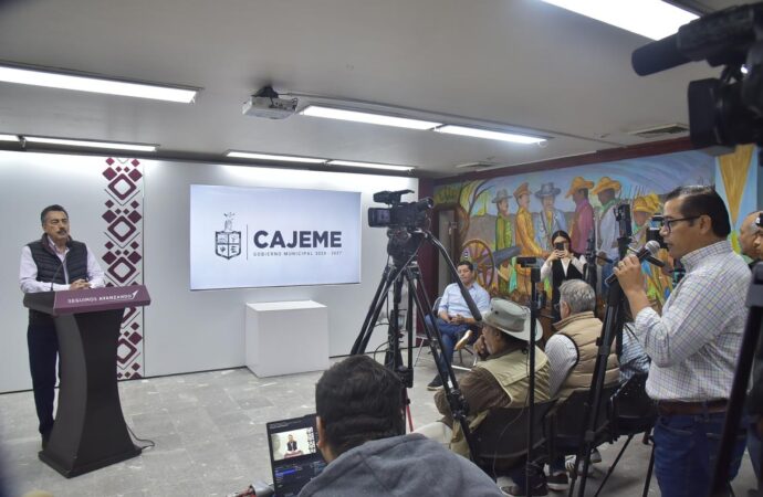 Intensifica Gobierno de Cajeme programa de bacheo y mejoramiento urbano en beneficio de las familias