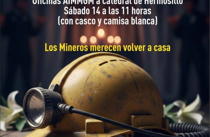 Marcharán en Sonora por mineros asesinados en Sinaloa