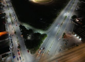 Avanza fuerte programa de iluminación de Periférico y bulevares en Navojoa