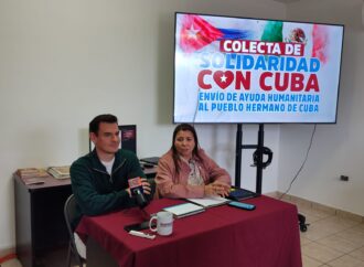 Morena inicia colecta de víveres para el pueblo cubano