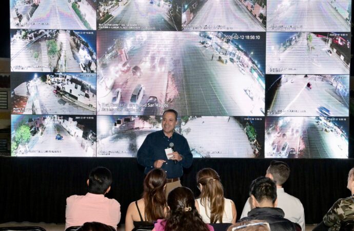 Avanza Toño Astiazarán blindaje de Hermosillo con instalación de 19 nuevas cámaras de videovigilancia