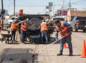 Realiza Ayuntamiento de Hermosillo trabajos de rehabilitación en 14 vialidades