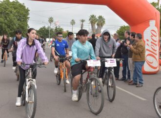 Con alegría y entusiasmo arranca la “Semana Ciclista” en Navojoa